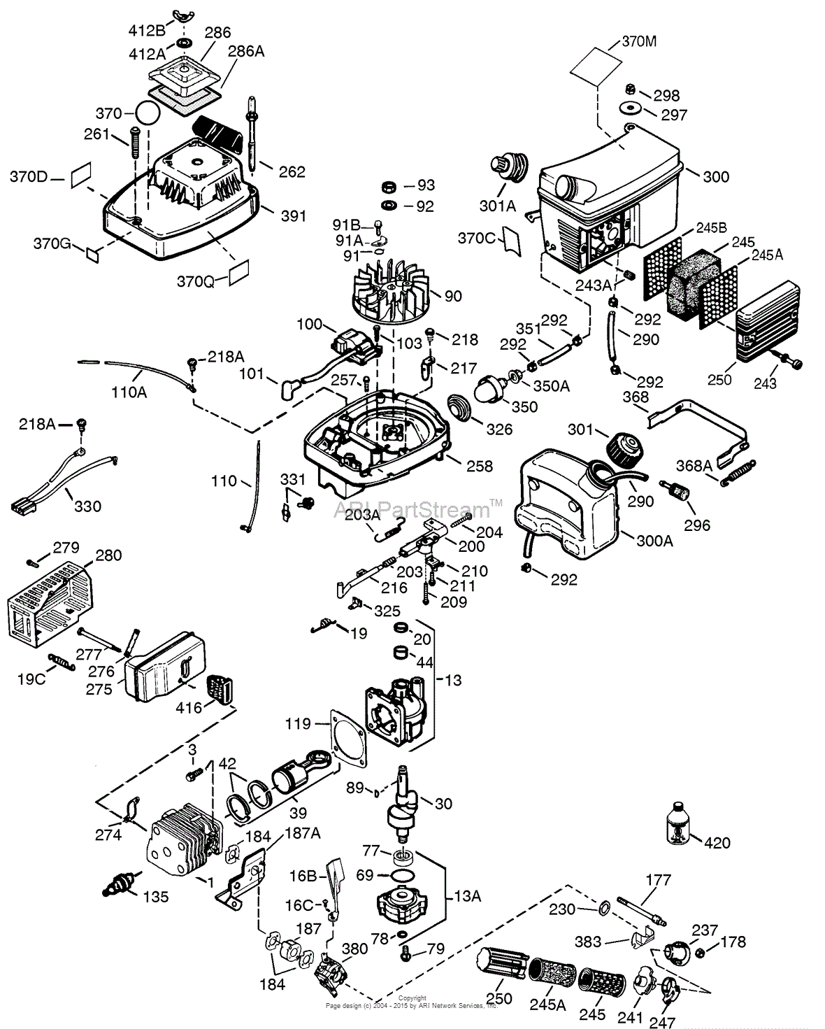 Tecumseh TC300-3194G Parts Diagrams Tecumseh TC300-3194G Parts Diagrams