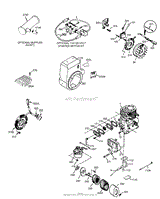 Engine Parts List #HM1003C