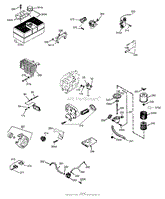 Engine Parts List #HM1003B