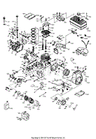 Engine Parts List #HM80RS1