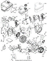 Engine Parts List #OHH4565A