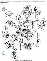 Engine Parts List #1