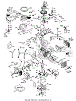 Engine Parts List #VLV126A