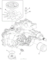 LH TRANSAXLE ASSEMBLY NO. 116-6615