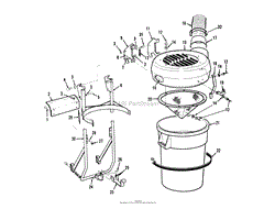 CANISTER &amp; FRAME ASSEMBLY