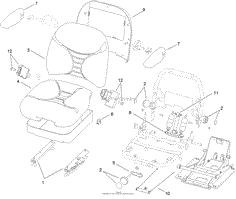 SEAT ASSEMBLY NO. 116-3998