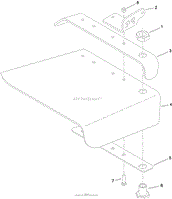 RUBBER DEFLECTOR ASSEMBLY NO. 117-0469