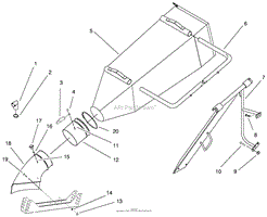 37&quot; BAG AND FRAME ASSEMBLY