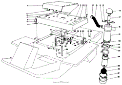 SEAT MOUNT AND AIR CLEANER ASSEMBLY