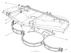 MULCHER KIT MODEL NO. 30792 (OPTIONAL) (USED WITH MODEL 30562 CUTTING UNIT)