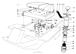 SEAT MOUNT AND AIR CLEANER ASSEMBLY