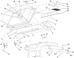 TWIN HOOD AND FRAME ASSEMBLY