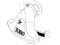 SNOUT ASSEMBLY (MODELS 62912 &amp; 62923)