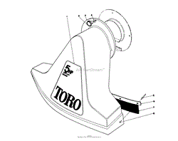 SNOUT ASSEMBLY (MODELS 62912 &amp; 62923)