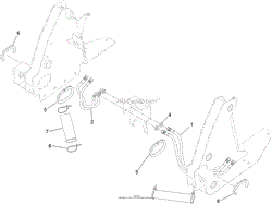 LIFT HOSE ASSEMBLY NO. 133-8590