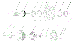 PLANETARY GEAR ASSEMBLY NO. 98-8260