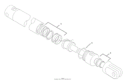 HYDRAULIC CYLINDER NO. 99-1395