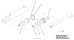 HYDRAULIC CYLINDER ASSEMBLY NO. 98-9942