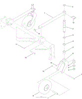 CASTER WHEEL ASSEMBLY