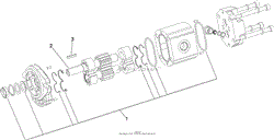 HYDRAULIC GEAR MOTOR NO. 104-2010