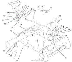 CRANK AND MOUNTING ASSEMBLY