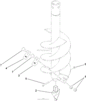 12-INCH AUGER BIT ASSEMBLY