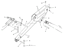 CROWN ARM AND LINKAGE ASSEMBLY