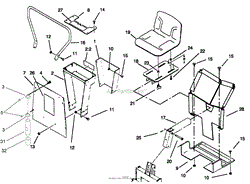 SEAT AND MOUNTING ASSEMBLY