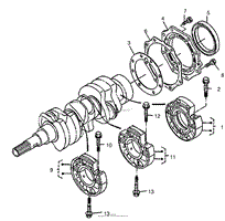 MAIN BEARING CASE ASSEMBLY