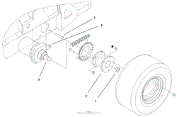 REAR WHEEL ASSEMBLY