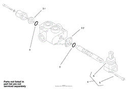 HYDRAULIC VALVE ASSEMBLY NO. 99-3072