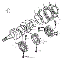 MAIN BEARING CASE ASSEMBLY