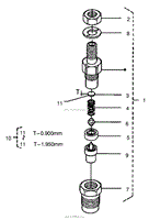 NOZZLE HOLDER (COMPLETE PARTS)