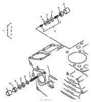 ENGINE STOP LEVER ASSEMBLY