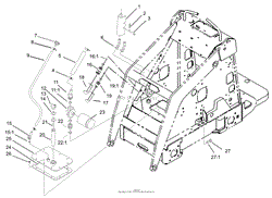 HYDRAULIC TANK AND FILTER ASSEMBLY