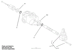 HYDRAULIC VALVE ASSEMBLY NO. 99-3072