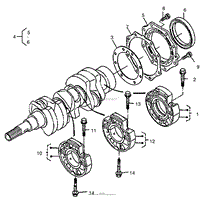 MAIN BEARING CASE ASSEMBLY