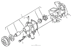 WATER PUMP ASSEMBLY