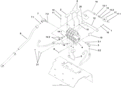 4-SPOOL VALVE ASSEMBLY