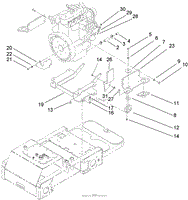 ENGINE MOUNTING ASSEMBLY