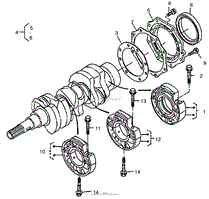 MAIN BEARING CASE ASSEMBLY