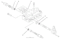 HYDRAULIC VALVE ASSEMBLY NO. 99-3070