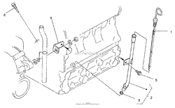 DIPSTICK AND GUIDE ASSEMBLY