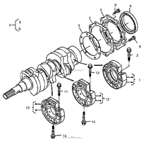 MAIN BEARING CASE ASSEMBLY