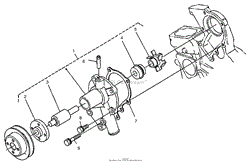 WATER PUMP ASSEMBLY