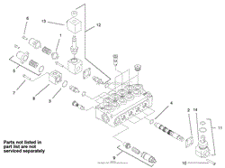 HYDRAULIC VALVE ASSEMBLY NO. 99-3069