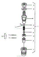 NOZZLE HOLDER (COMPLETE PARTS CONTINUED)