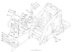 HYDRAULIC TANK AND FILTER ASSEMBLY