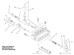 HYDRAULIC VALVE ASSEMBLY NO. 99-3069