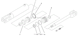 HYDRAULIC CYLINDER NO. 98-4710